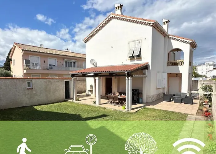 Villa - 100 M - Beach - Free Parking